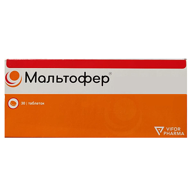 Купить Мальтофер 100 мг 30 шт таблетки жевательные