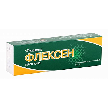 Купить Флексен 2,5% 30 г гель для наружного применения