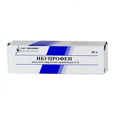 Купить Ибупрофен мазь для наружного применения 5% туб 25г