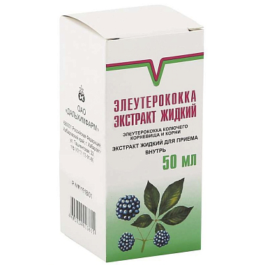 Купить Элеутерококк  экстракт фл 50мл