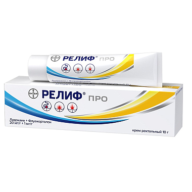 Купить Релиф Про 10 г  крем ректальный