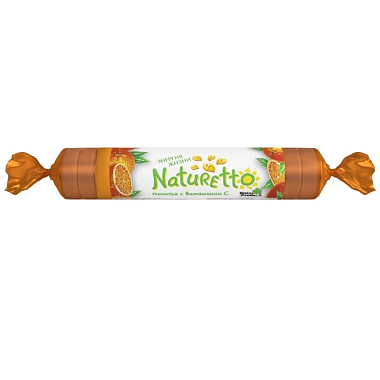 Купить Naturetto Витамин С 39 г таблетки жевательные со вкусом апельсина
