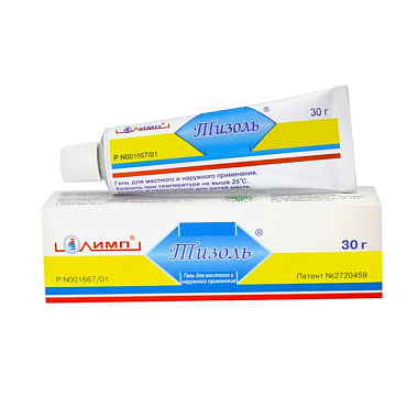 Купить Тизоль 30 г гель для местного и наружного применения