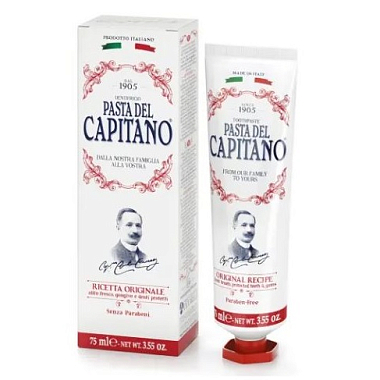 Купить Pasta Del Capitano 1905 75 мл паста зубная оригинальный рецепт