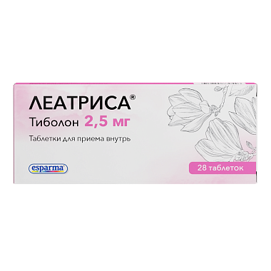 Купить Леатриса 2,5 мг 28 шт таблетки