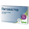 Купить Питавастор 2 мг 98 шт таблетки покрытые пленочной оболочкой