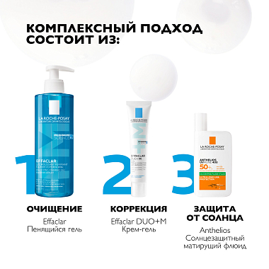 Купить La Roche-Posay Effaclar Duo+ M 40 мл крем-гель для проблемной кожи