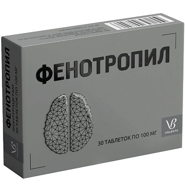 Купить Фенотропил 100 мг 30 шт таблетки