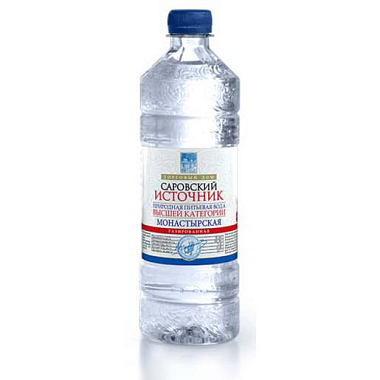 Купить Саровский Источник Аквалюкс 0,6 л вода питьевая негазированная
