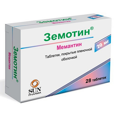 Купить Земотин 20 мг 28 шт таблетки покрытые пленочной оболочкой