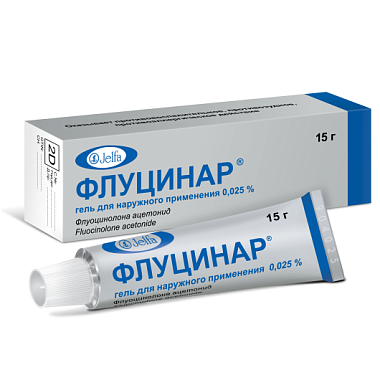 Купить Флуцинар 15 г гель для наружного применения