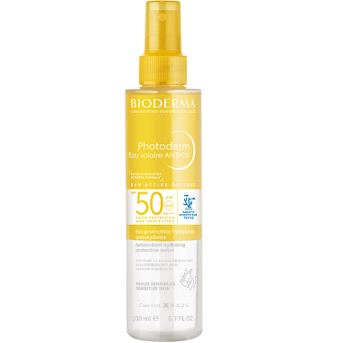 Купить Bioderma Photoderm SPF 50 200 мл спрей солнцезащитный антиоксидантный увлажняющий