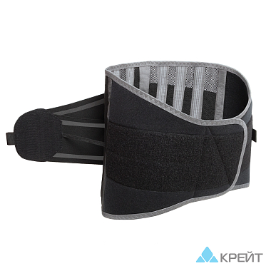 Купить Kreit корсет ортопедический пояснично-крестцовый размер 5 чёрный Артикул Б-507