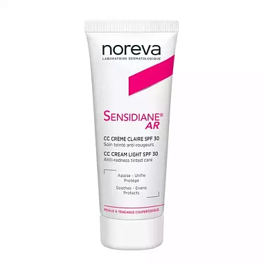 Купить Noreva Sensidiane AR CC 40 мл крем для лица SPF 30 светлый тон