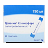 Купить Депакин Хроносфера гран пролонг высвоб 750мг пак №30