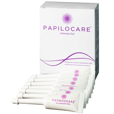 Купить Папилокаре 5 мл 7 шт гель интимный канюли однодозовые