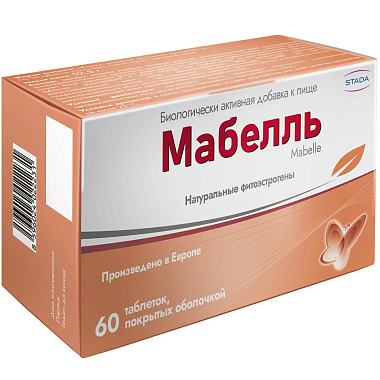 Купить Мабелль 60 шт таблетки покрытые оболочкой