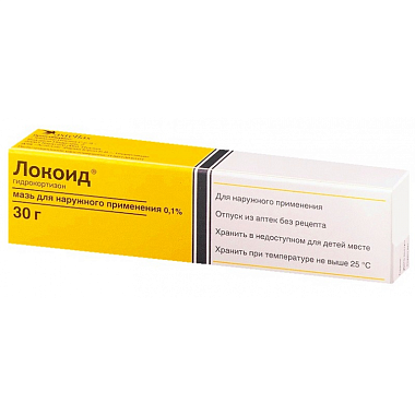Купить Локоид мазь для наружного применения 0,1% 30г (Temmler)