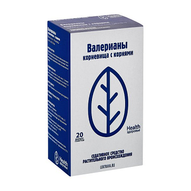 Купить Валериана  корневища с корнями фильтр-пак 1,5г №20