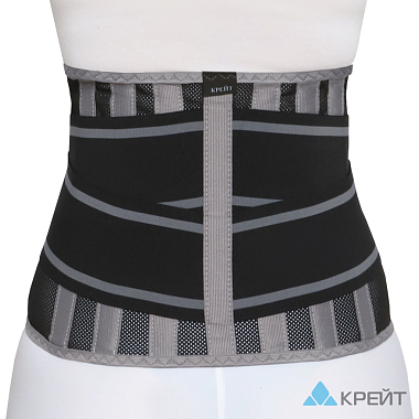 Купить Kreit корсет ортопедический пояснично-крестцовый размер 5 чёрный Артикул Б-507