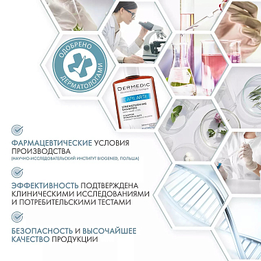 Купить Dermedic Capilarte 300 мл шампунь укрепляющий против выпадения волос