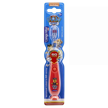 Купить Longa Vita зубная щетка для детей Артикул F-20A мигающая с присоской от 3 лет