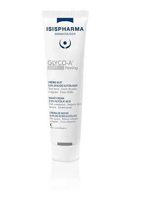 Купить IsisPharma Glyco-A Soft Peeling 5,5% 30 мл крем для мягкого пилинга ночной с гликолевой кислотой