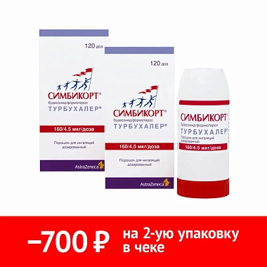 Купить Набор 2 уп. Симбикорт Турбухалер по специальной цене