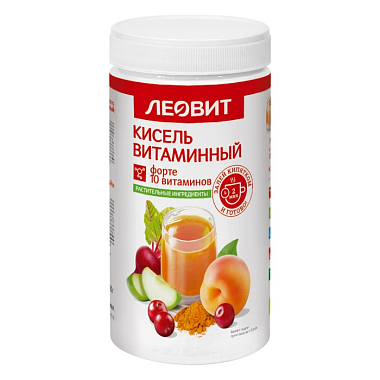 Купить Леовит 400 г 1 шт кисель витаминный форте банка