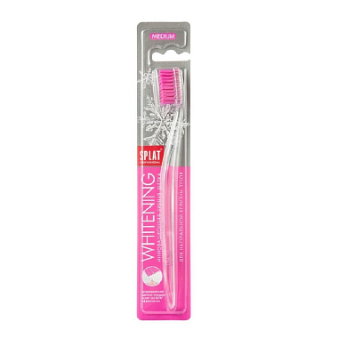 Купить Splat Whitening щетка зубная средняя