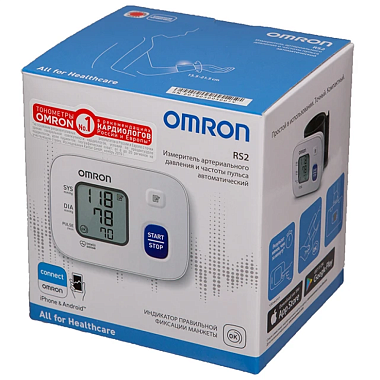 Купить Omron RS2 тонометр автоматический на запястье
