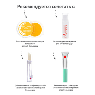 Купить Belweder 4 г бальзам для губ с фитостеролом расцветающий розовым