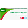 Купить Триметазидин-Тева МВ 35 мг 60 шт таблетки с пролонгированным высвобождением покрытые пленочной оболочкой
