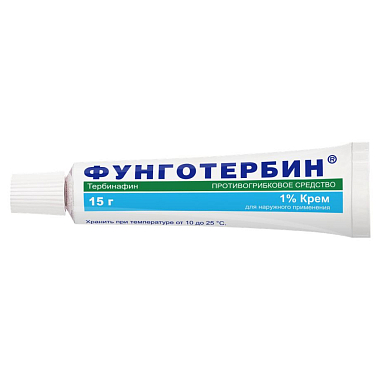 Купить Фунготербин 1% 15 г крем для наружного применения