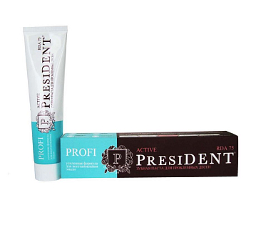 Купить PresiDent Profi Plus Extra Active 30 г паста зубная