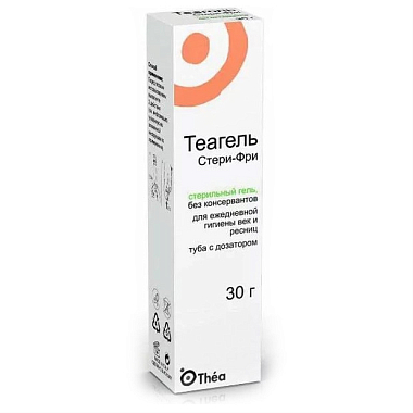 Купить Теагель Стери-Фри гель для век и ресниц 30г