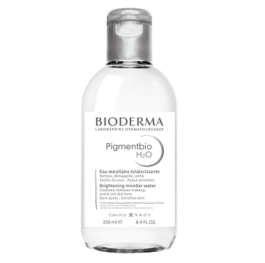 Купить Bioderma Pigmentbio Н2О 250 мл вода мицеллярная осветляющая и очищающая