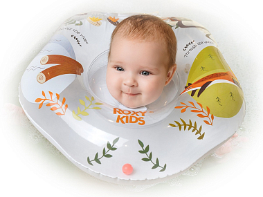 Купить Roxy Kids круг надувной на шею для купания малышей fox